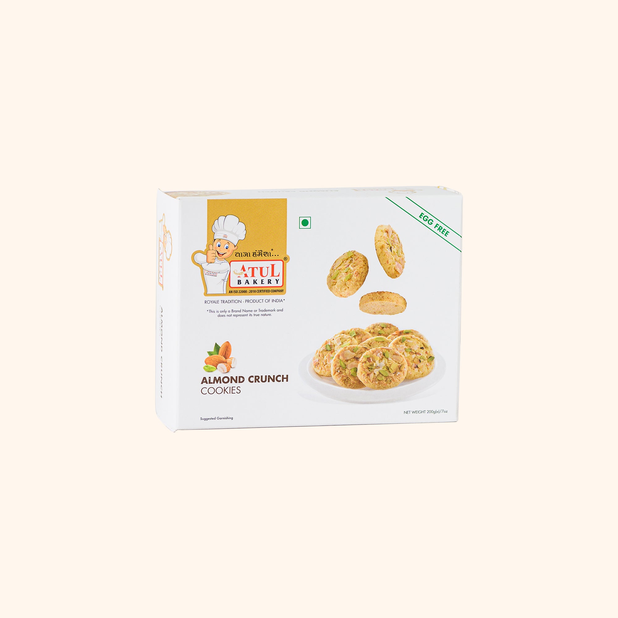 Atul Bakery ALMOND CRUNCH COOKIES || Healthy and Hygienic || PRODUCT OF INDIA