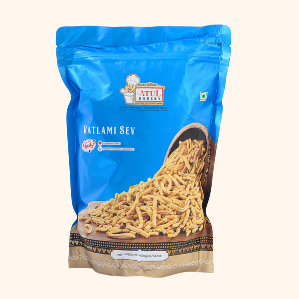 Atul Bakery Ratlami Sev Namkeen || Healthy and Hygienic || Cholesterol Free || TASTE OF INDIA